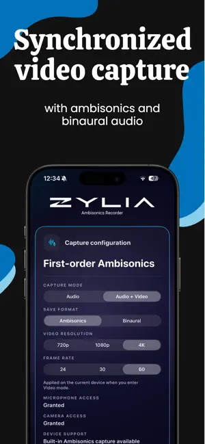 ZYLIA Ambisonics Recorder screenshot 4