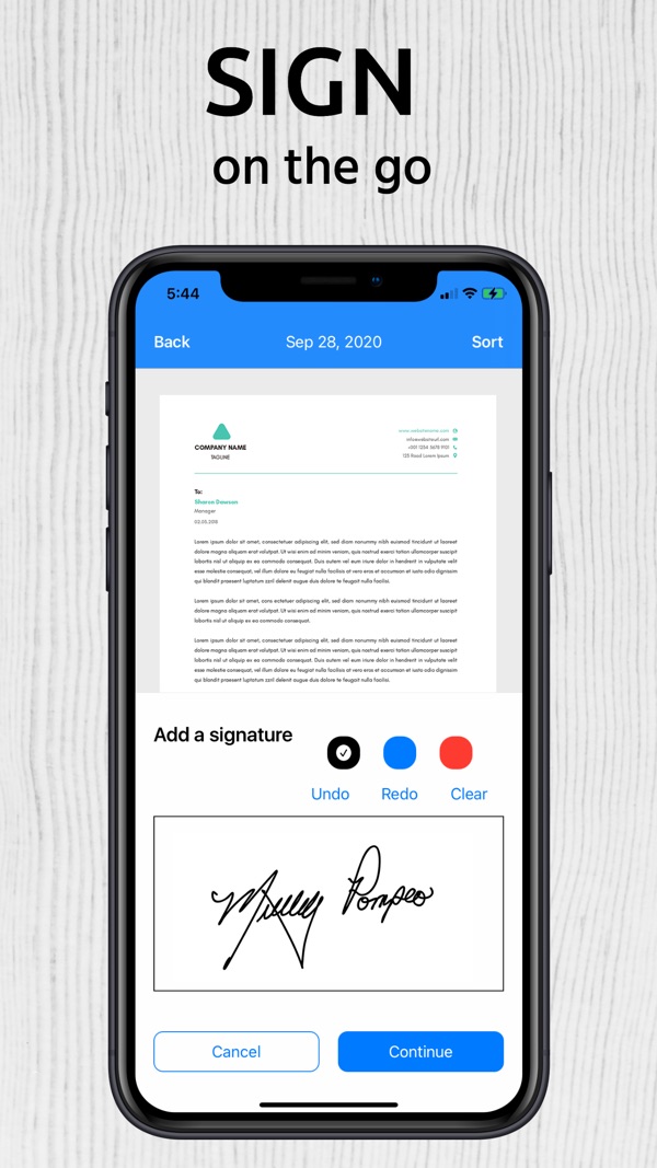 Scanner Me - Scan PDF Document screenshot 4