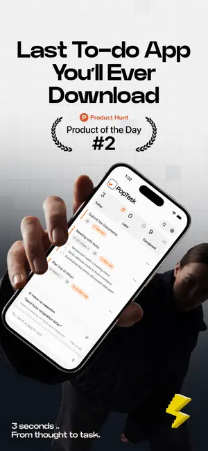 PopTask: AI To Do List Planner screenshot 1