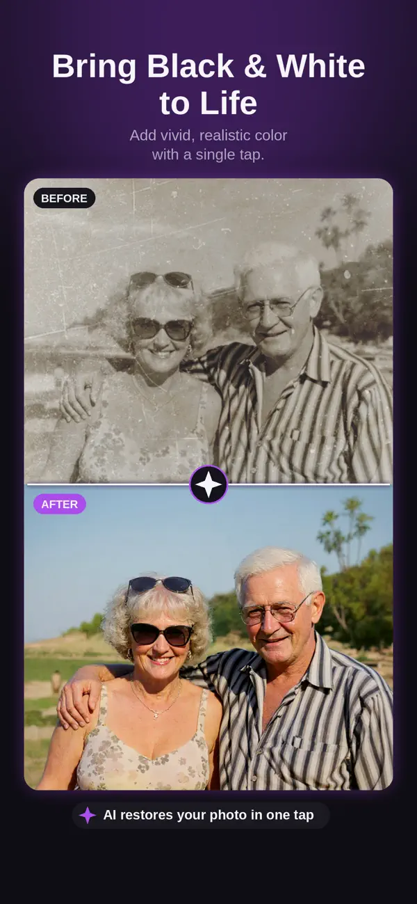 Screenshot #2 pour ClearPast: Restaurer Photos