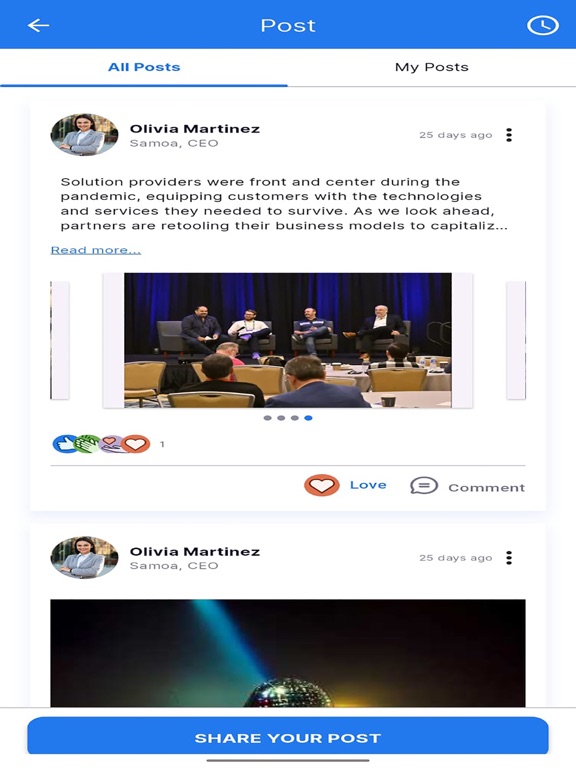 hostevent iPad screenshot 5 - Business app