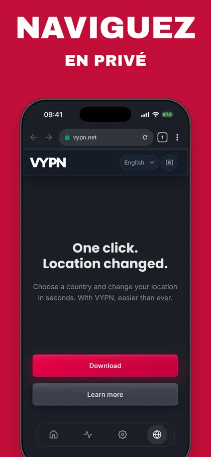 Screenshot 5 von 5 zu VYPN: Secure VPN & Privacy