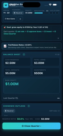 Too Big to Fail Bank Tycoon screenshot