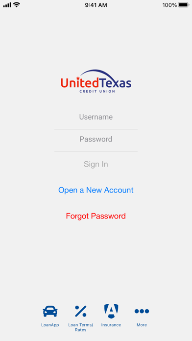 United Texas - Mobile Screenshot