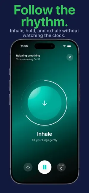 Espir: Guided Breathing screenshot 2