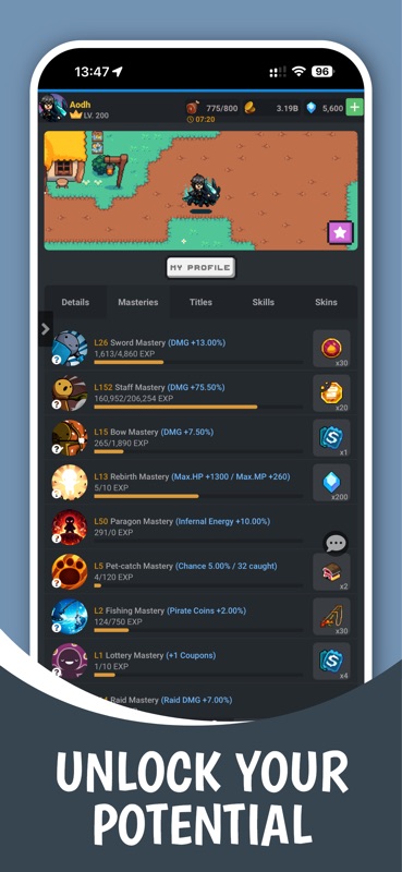 Mana Storia - Pixel MMORPG screenshot 7