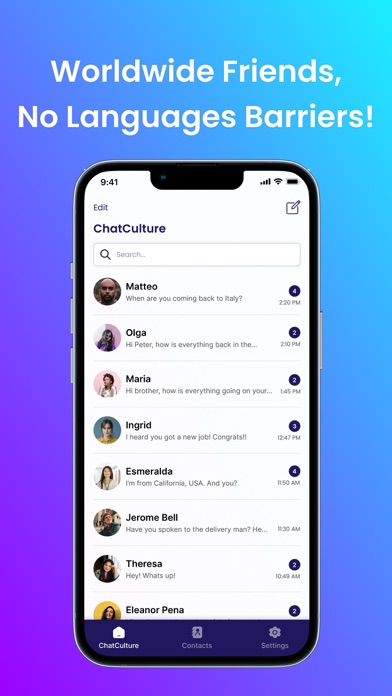 ChatCulture: Chat & Translate Screenshot