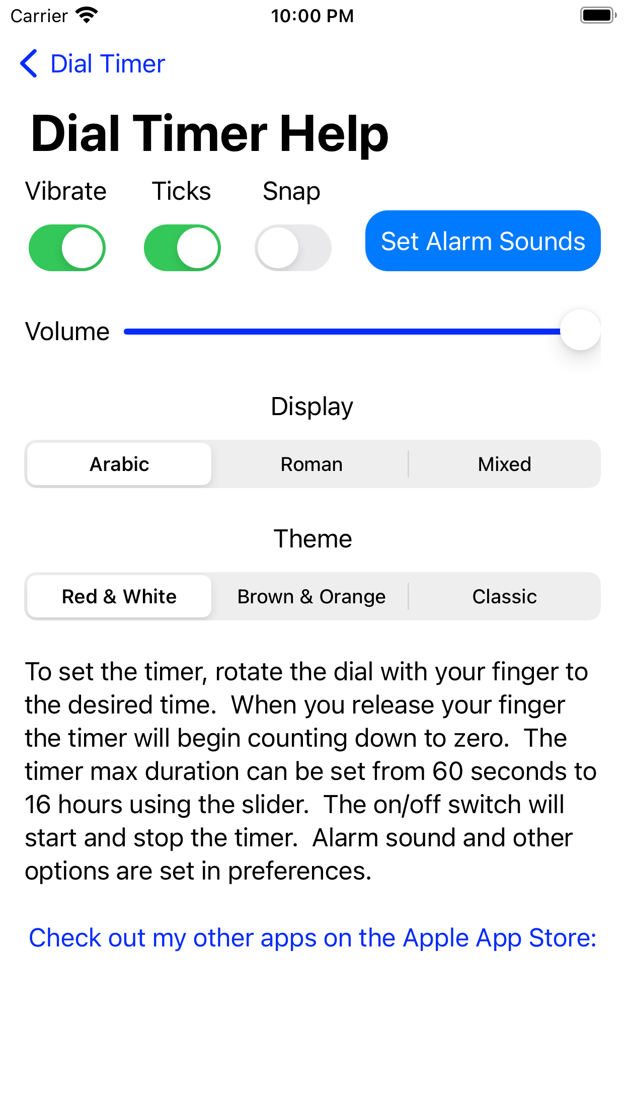 Dial Timer