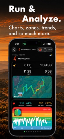 iRunner Run & Jog Tracker iPhone screenshot