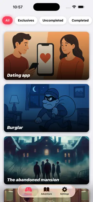 Storya: Interactive Stories screenshot 1