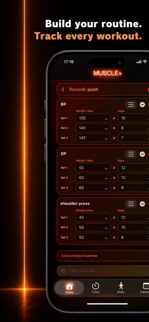 Muscle+ - GymApp screenshot 2