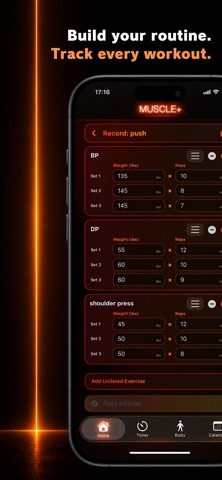 Muscle+ - GymApp Screenshot 2 of 7