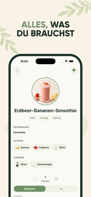 Rezepte für Getränke: Smoothie screenshot 4 of 8
