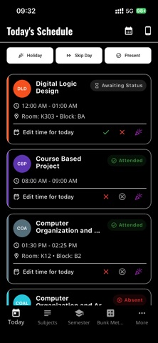 AttendMate: Attendance Tracker Screenshot 1 of 10