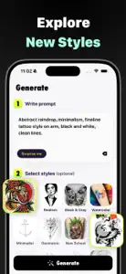 Tattoo AI: Generator & Maker screenshot #5 for iPhone