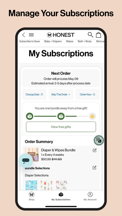 The Honest Company Screenshot
