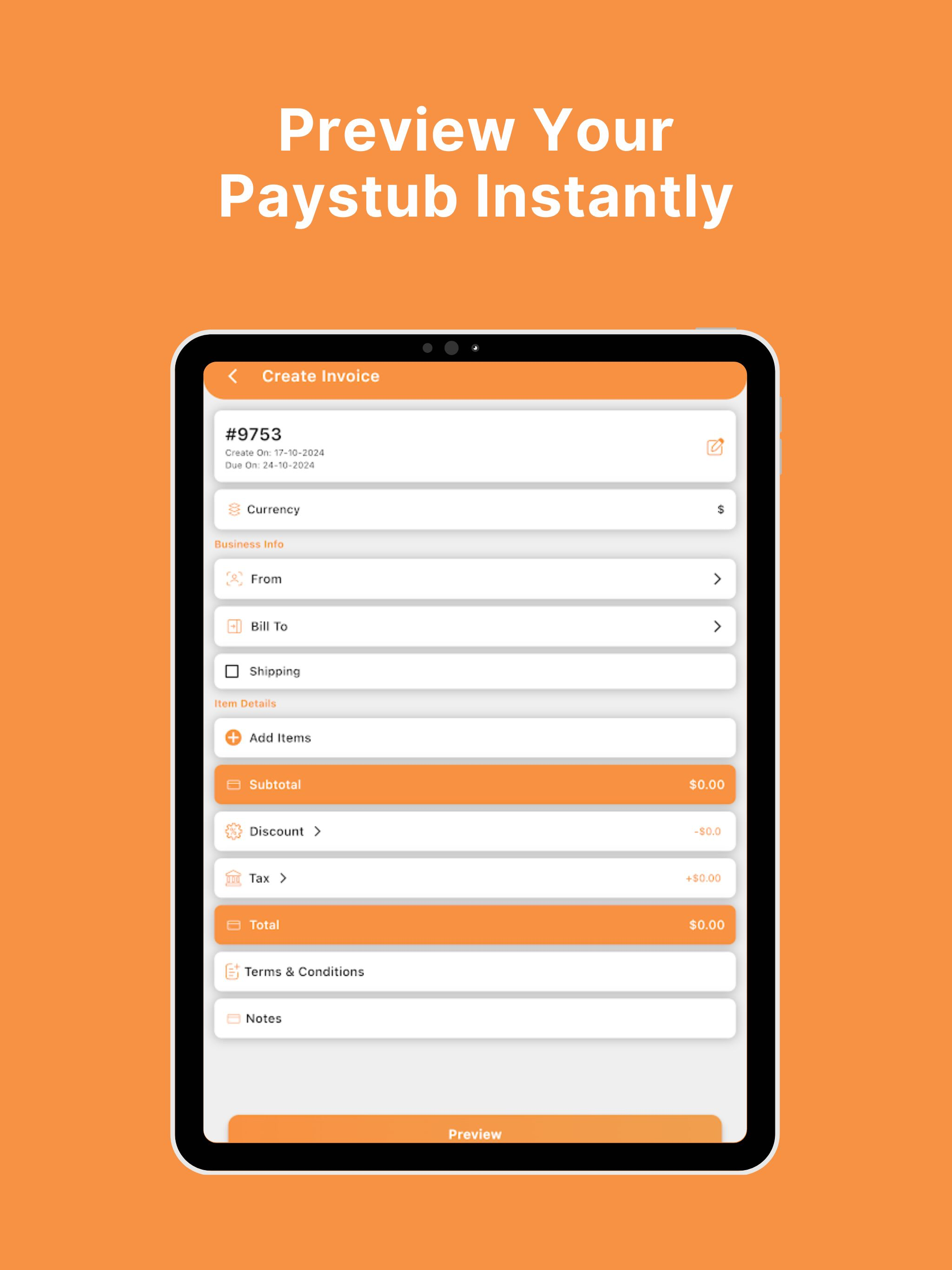 StubCreator: Paystub Generator screenshot 14