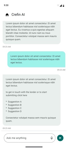 CreFin - CRE Loan App screenshot