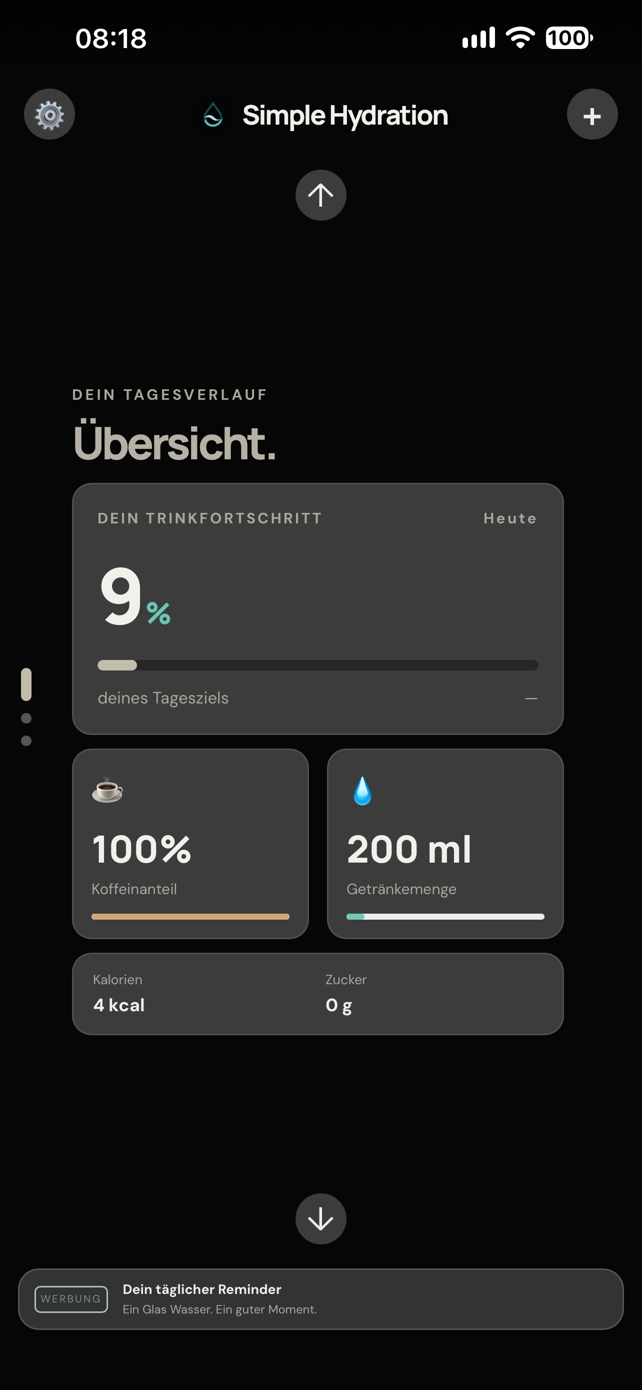 Screenshot 8 of Simple Hydration