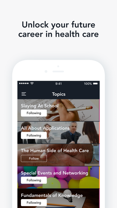 AMP Honors Program iPhone screenshot 5 - Medical app