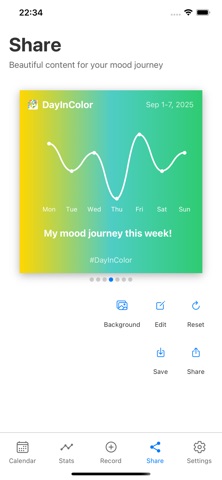 DayInColor: Mood Tracker Screenshot 3 of 6