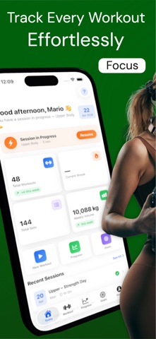 GymBook: Workout Tracker Screenshot 1 of 10