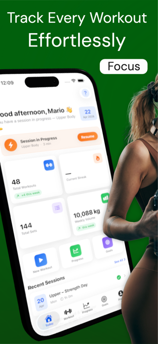GymBook: Workout Tracker Screenshot 1 of 10