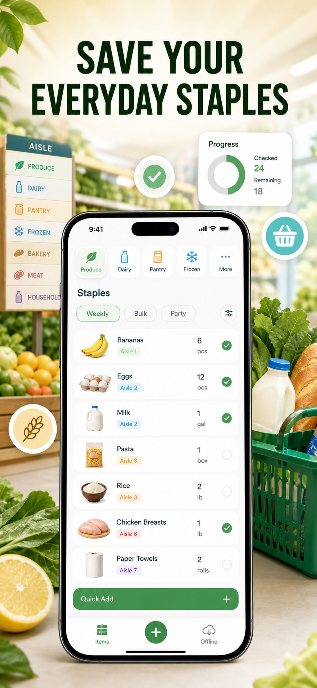 Simple Shopping List by Aisle screenshot 6