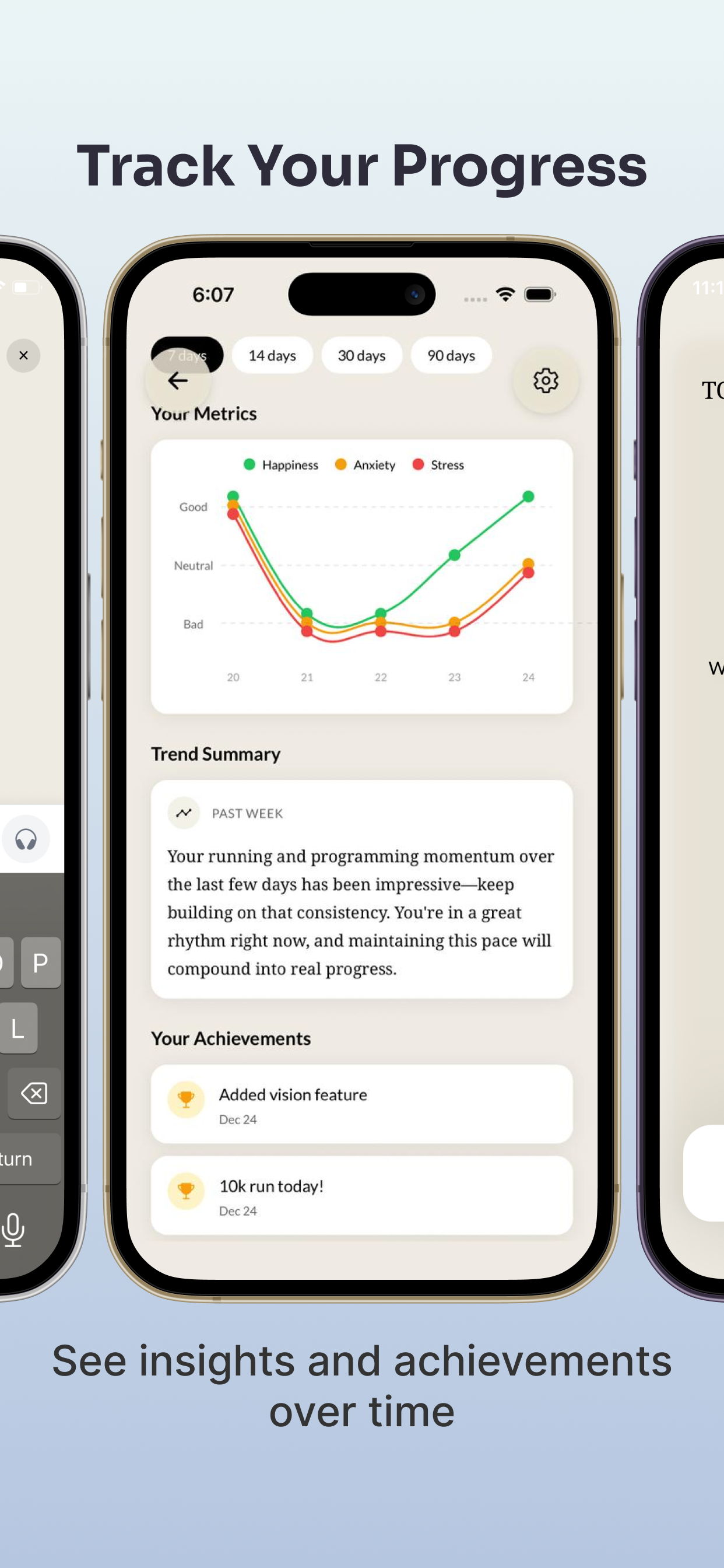 Mirai: AI Journal & Coach screenshot 2