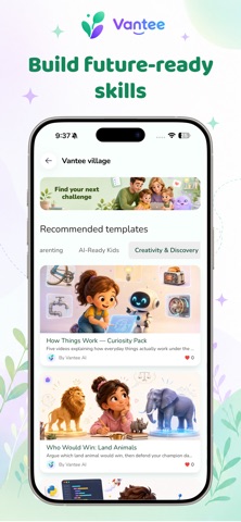 Vantee - Grow Together iPhone screenshot
