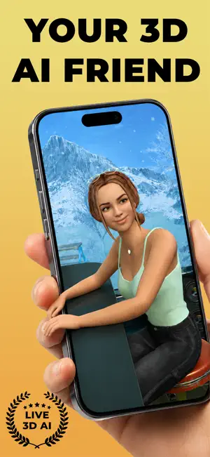 AI Friend 3D: Talking Buddy screenshot 1
