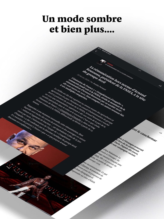 Mediapart, journal indépendant iPad screenshot 6 - News app