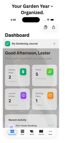 Garden Journal: Planner Screenshot 1 of 4