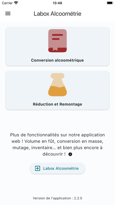 Screenshot #1 pour Labox Alco