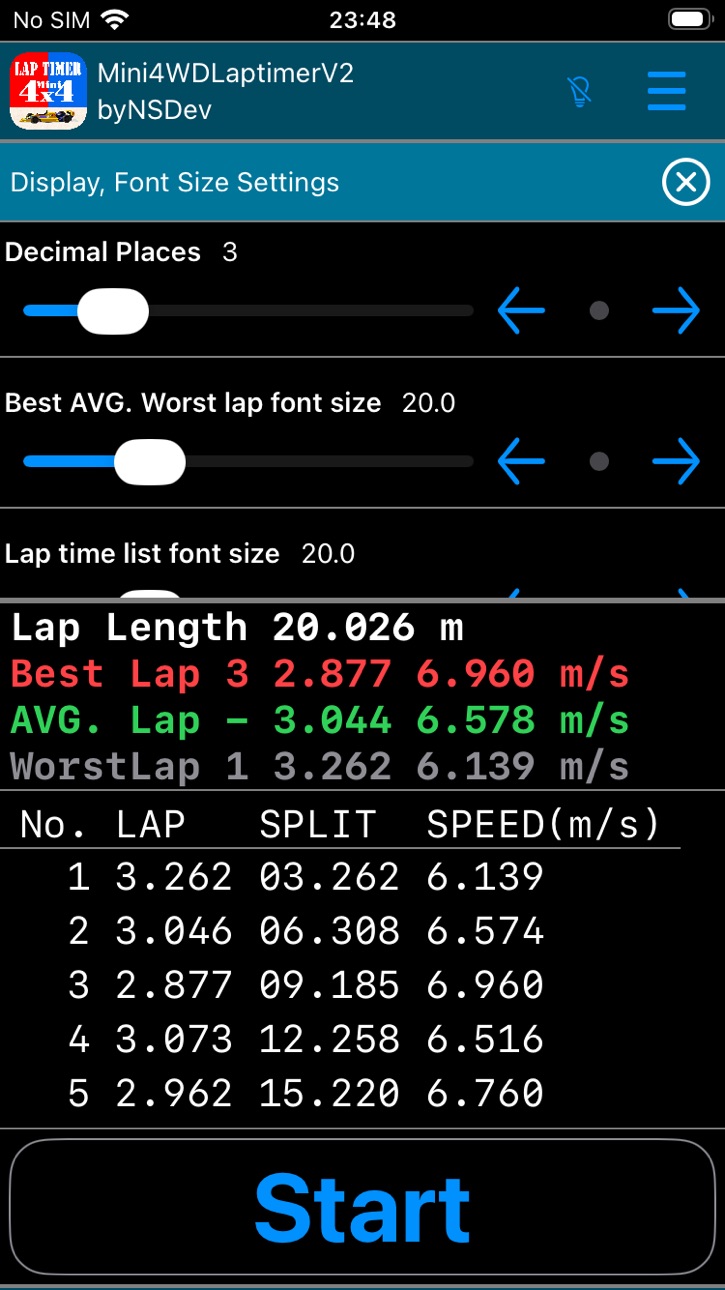 iPhone screenshot