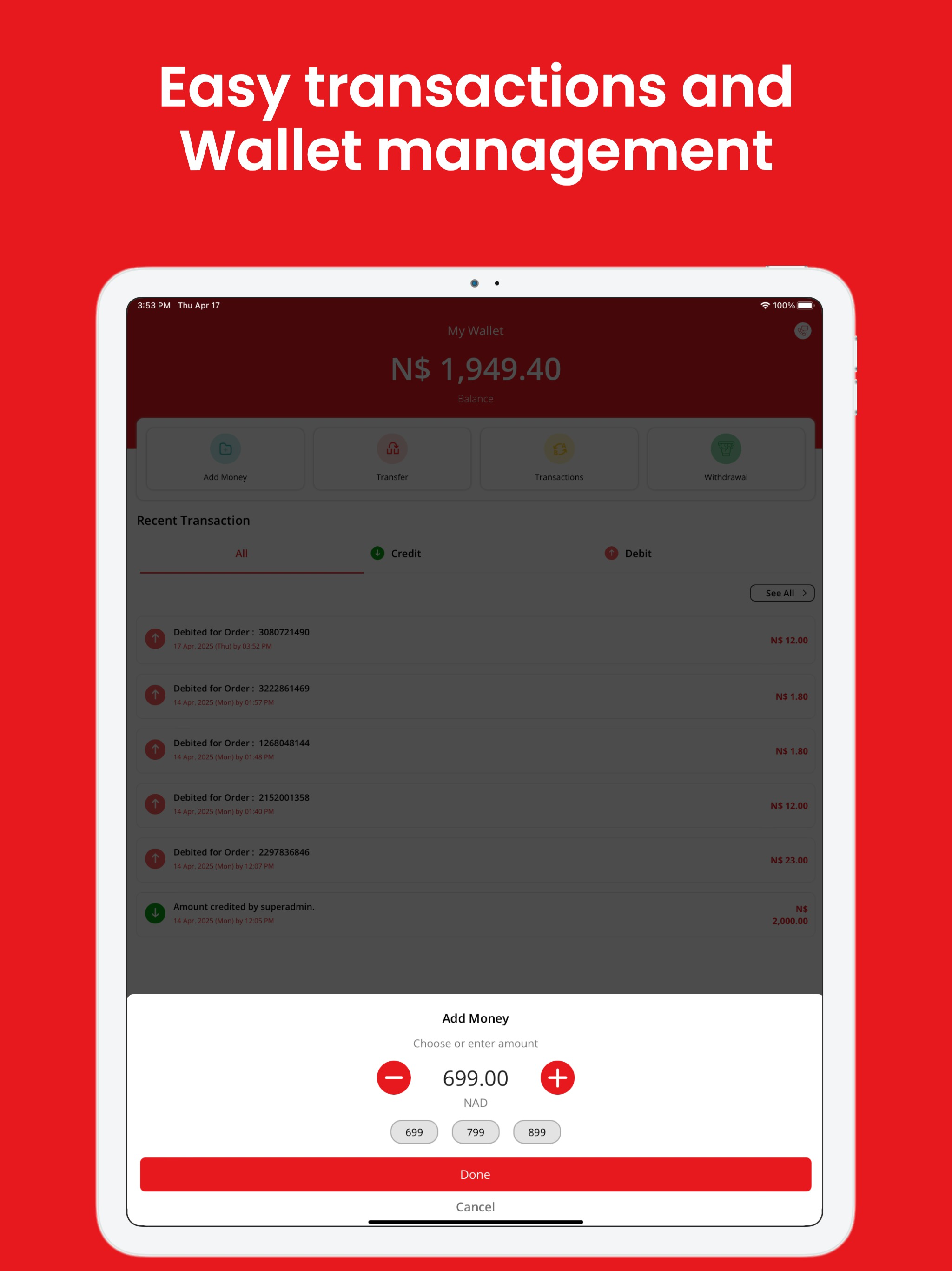Go Weeber Service Provider