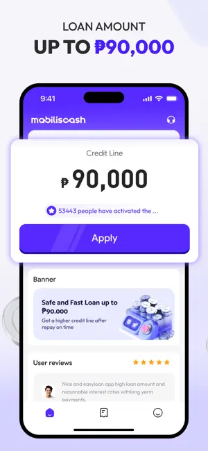 MabilisCash iPhone screenshot 1