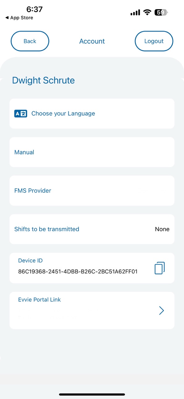 iPhone screenshot