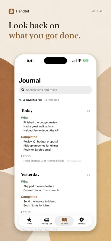 Handful - Daily Task Planner screenshot 8 of 8