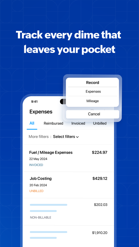 #7. Zoho Invoice Maker App (iOS) By: Zoho Corporation