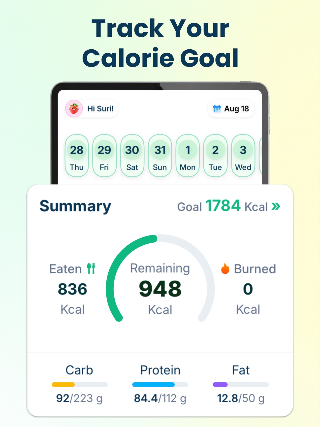 Screenshot 9 of NutraX: AI Calorie Tracker