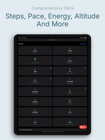 Trail Pacing iPad screenshot