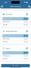 Date Converter: Calendars screenshot