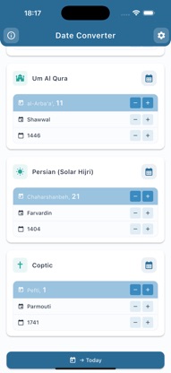 Date Converter: Calendars screenshot 2
