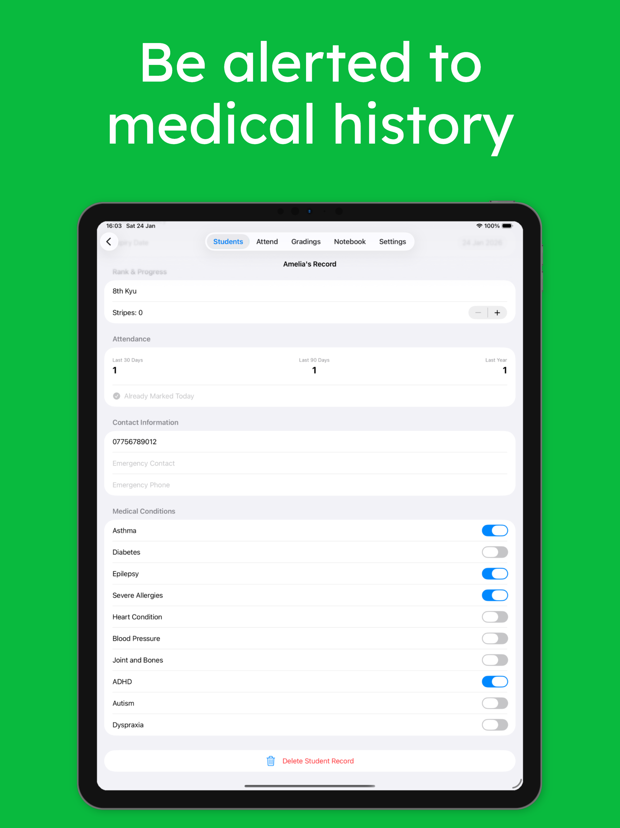 SenseiOS Pro Dojo Management screenshot 9