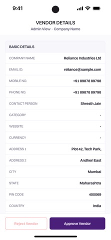 OptiFii Business screenshot