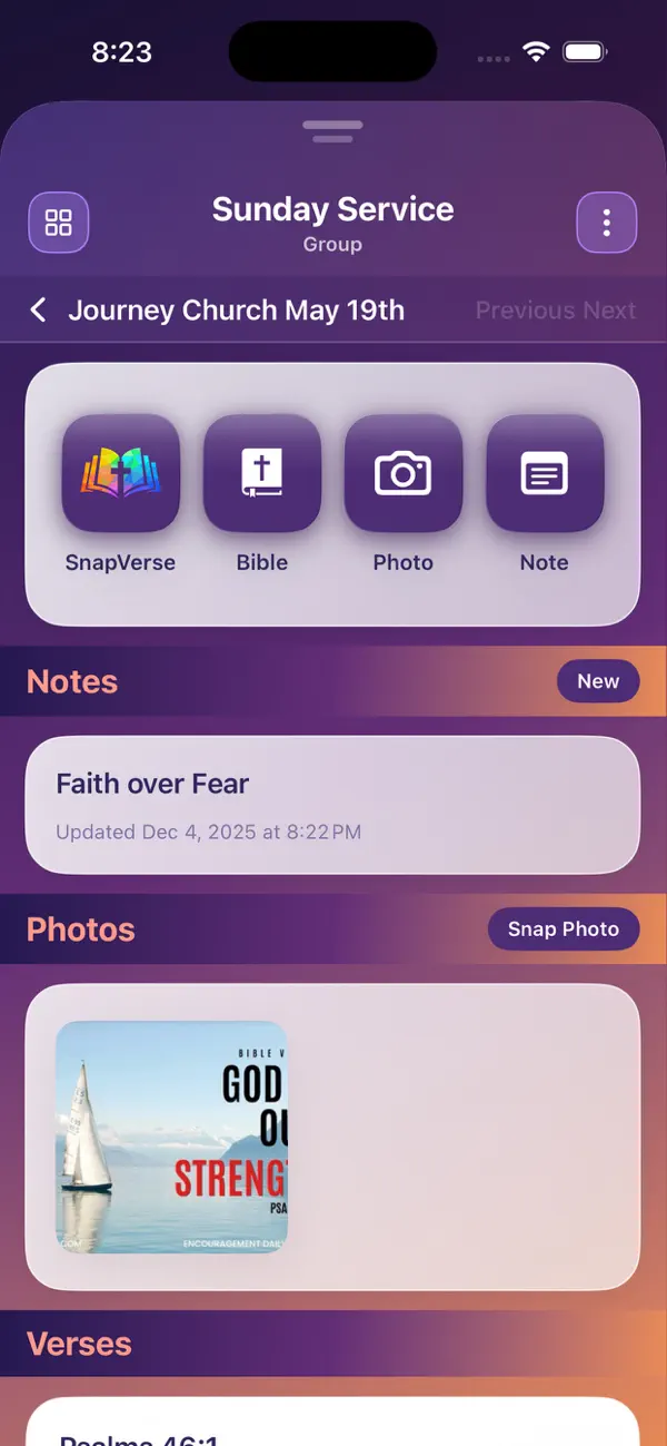 #4. Snap-A-Verse (iOS) Podle: Tom Amon