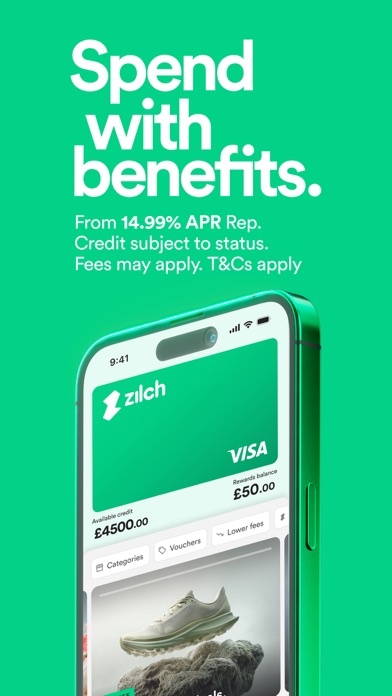 Zilch: Spend with benefits screenshot 1
