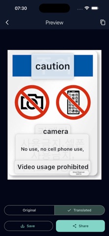 LensLex: Photo Translator iPhone screenshot