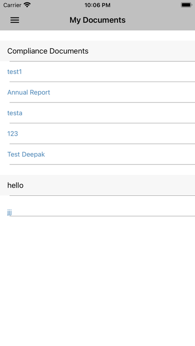 proCS Board Meetings screenshot